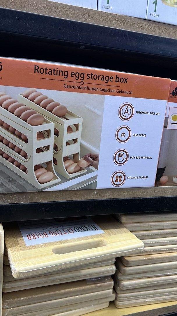 Rotating Egg Box