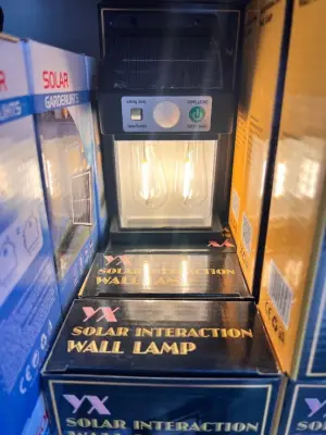 Solar Interaction Wall Lamp (YX- 2 Bulbs)