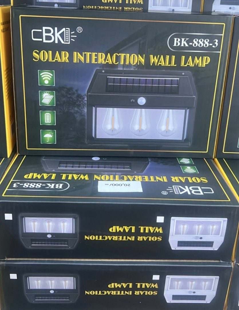 CBK Solar Interaction Wall Lamp ( 3 bulbs)