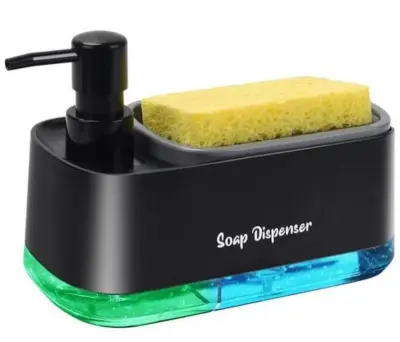 2 in 1 soap kitchen dispenser