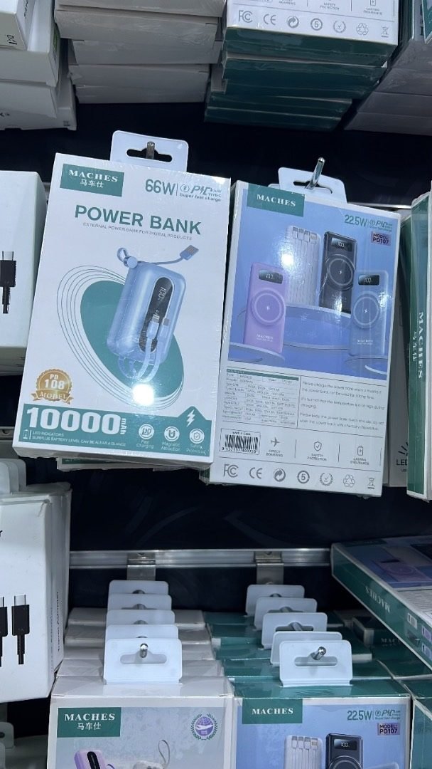 Power bank (66W) 10,000 mAh